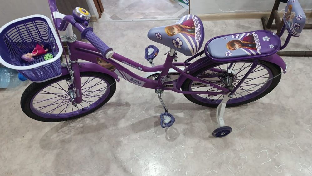 Детский велосипед "Холодное сердце"