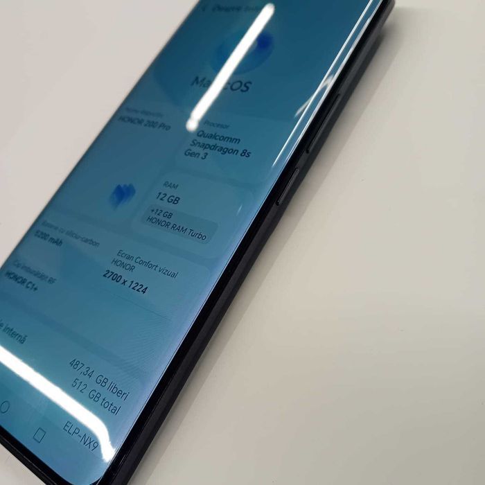 Honor 200 Pro 12/512Gb (ag49 Esplanada b.6073) * 2 ani garantie