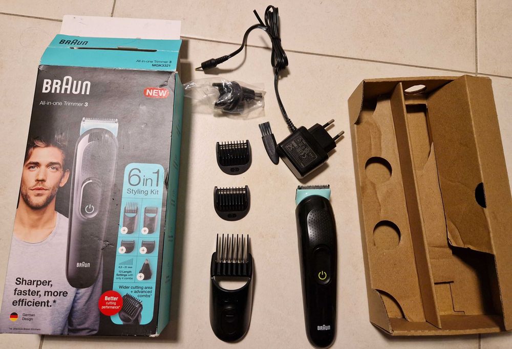 Машинка за подстригване Braun MGK5513, 6-in-1