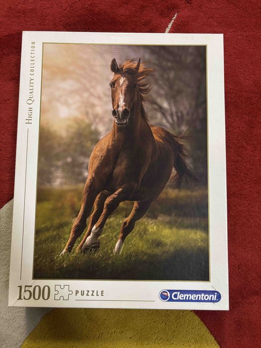 Пъзел с кон на Clementoni