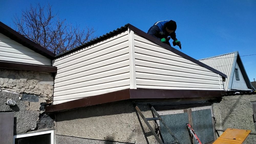 Монтаж сайдинга в Караганде