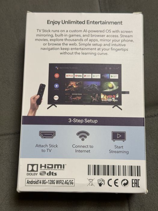 TV STICK 4К за телевизор 2 броя
