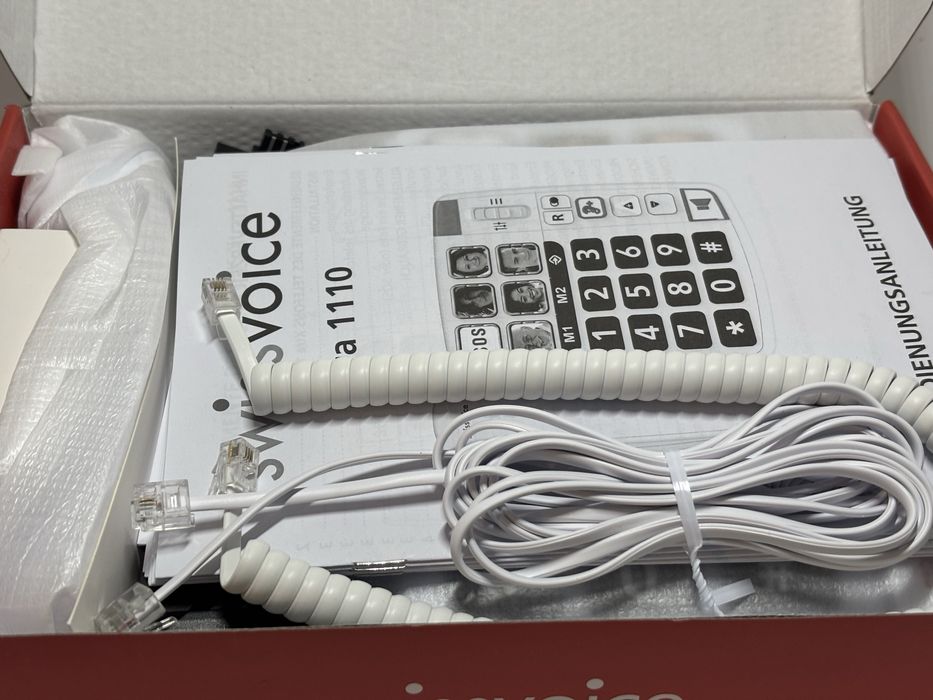 Телефон възрастни стари хора големи бутони бързо набиране стационарен