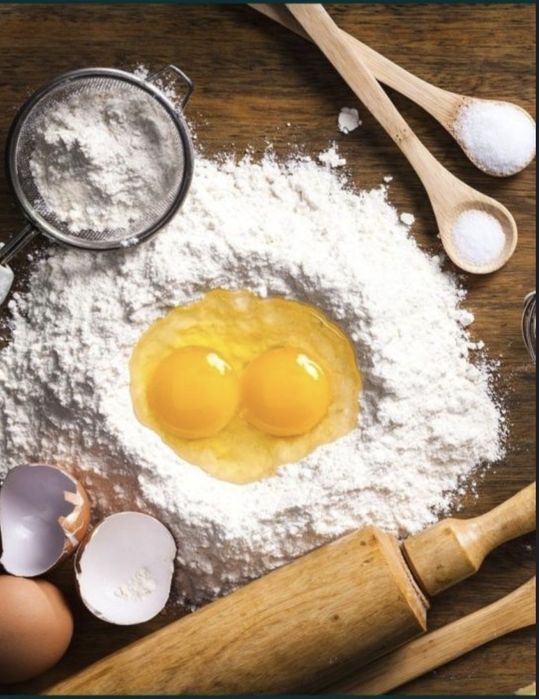 Тесто домашное.қолдың қамыры