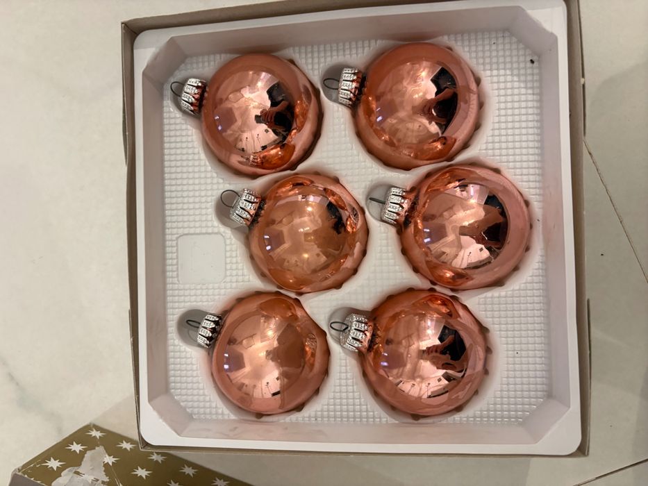 globuri germane pentru bradul de craciun vechi Germania lucrate manual