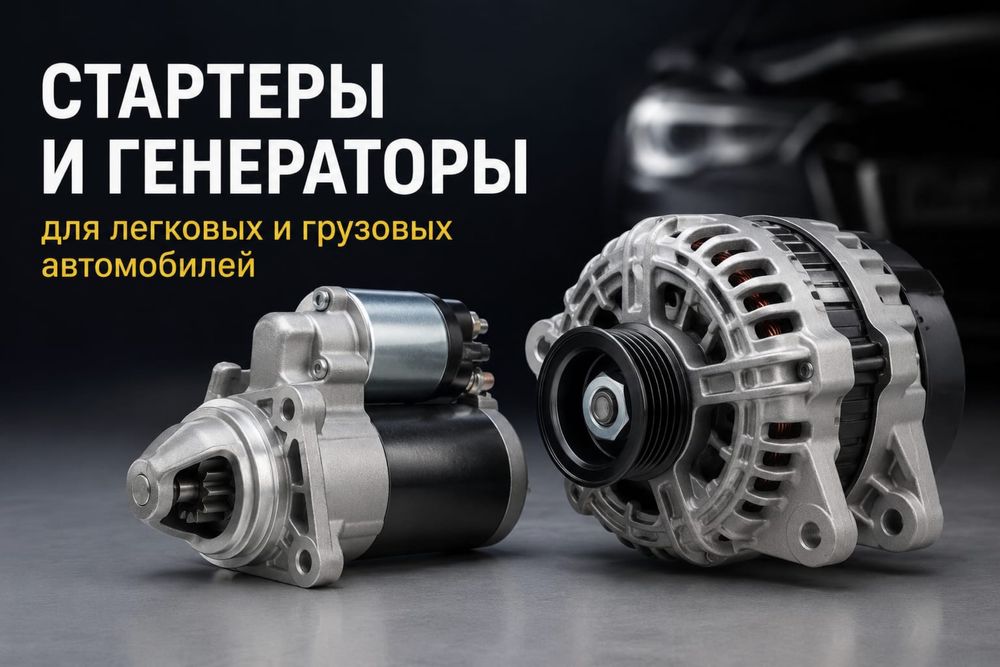 Ремонт Стартера и Генератора 24/7