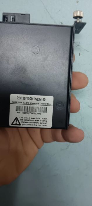 Медиа конвертор 10/100 -20 км