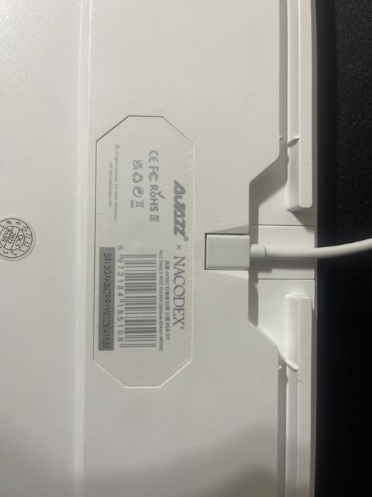 ajazz ak992 с кабелями