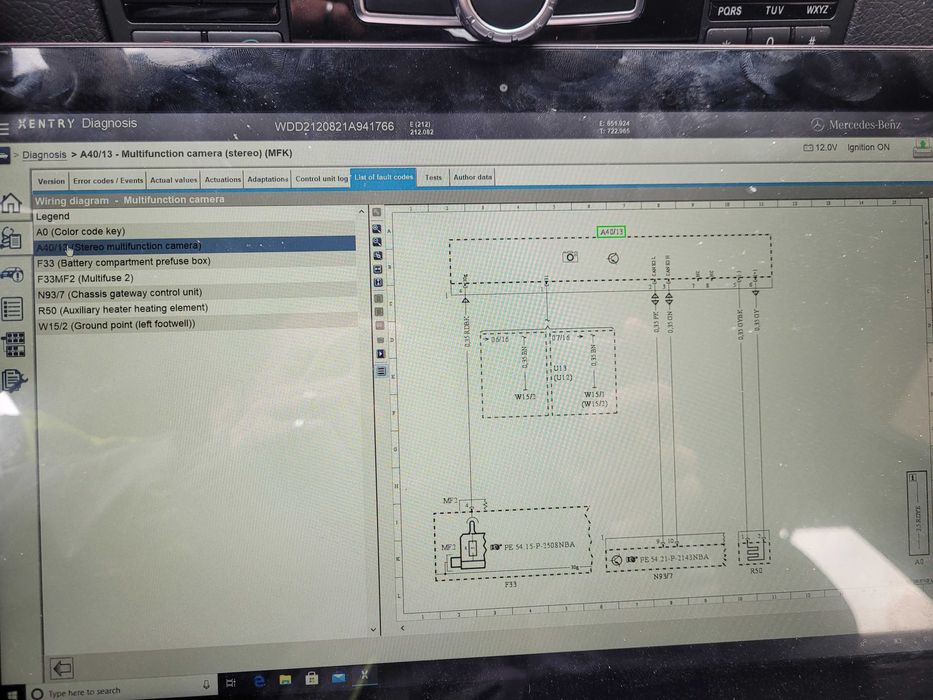 Diagnoza Mercedes-Benz Star xentry SCN coding/Launch
