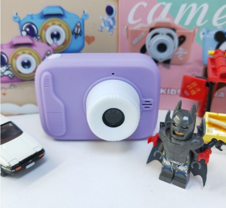 Детски Фотоапарат Син Лилав