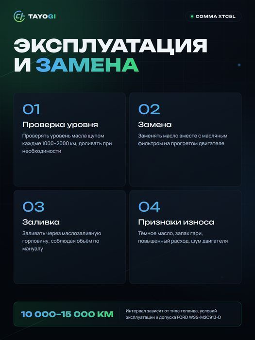 Масло моторное COMMA Xtech 5W-30, 5 л