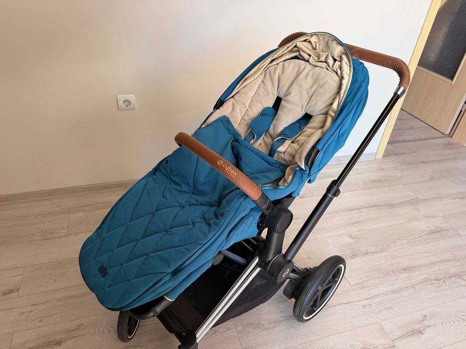 Електрическа бебешка количка Cybex E-priam комплект