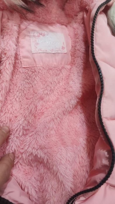 Уникално детско топло зимно яке