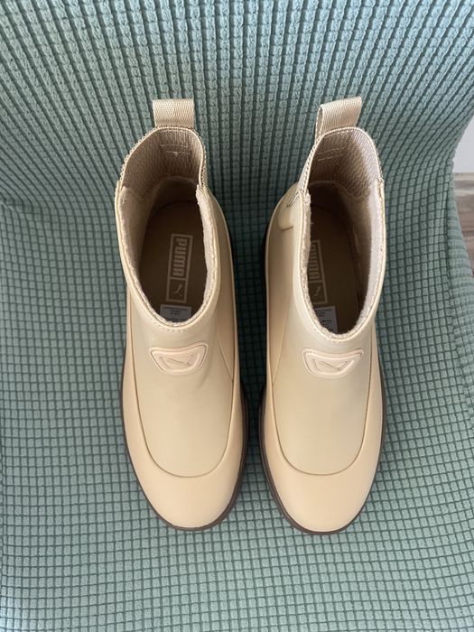Ghete Puma,din piele,marime35,5