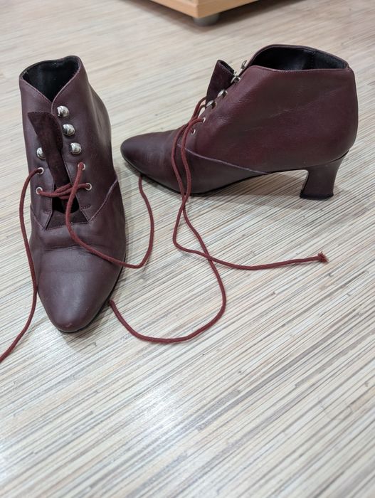 Ghete piele naturala marime 36