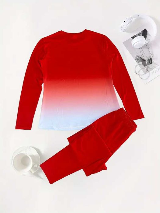 Дамски екип "QUEEN" размери S M L XL , черен и червен.