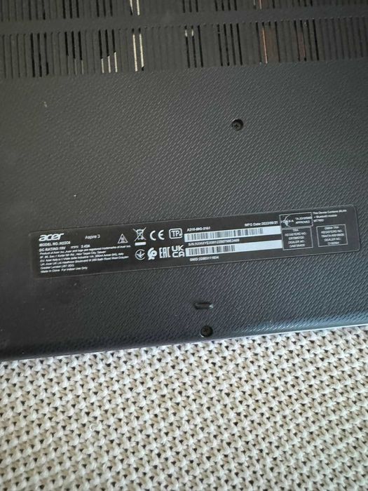 Лаптоп Acer Aspire 3 (A315-59G) 16GB RAM, GeForce MX550