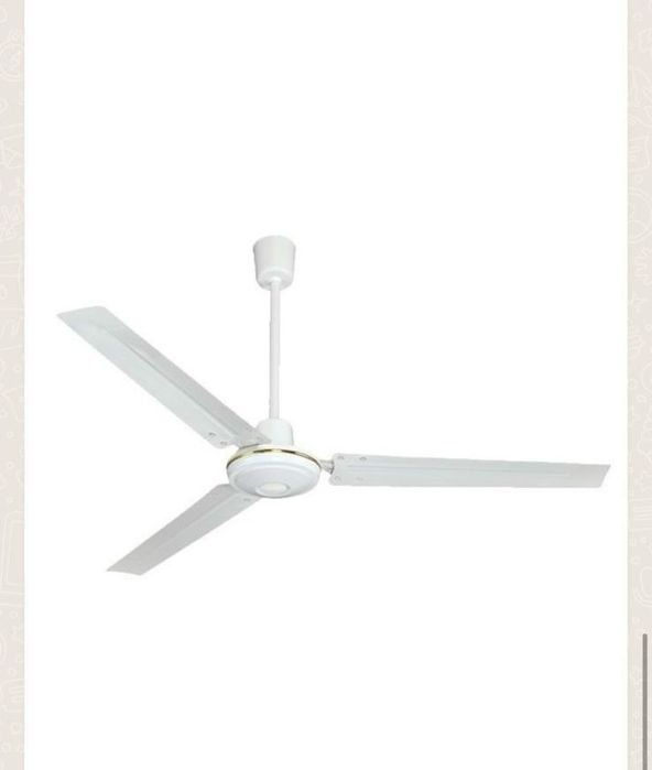 Вентилятор потолочный металлический