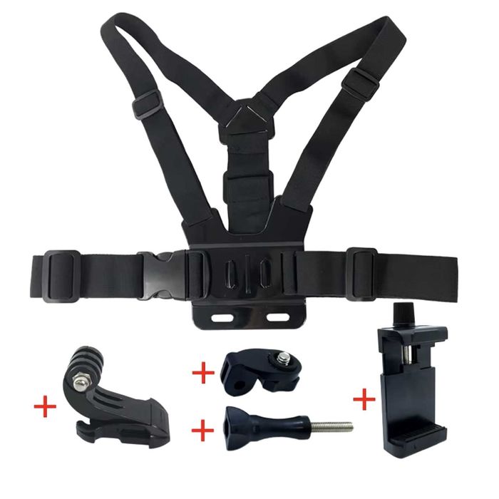 MaxPro комплект 5в1 нагръдник стойка Jhook за телефон аксесоари 360