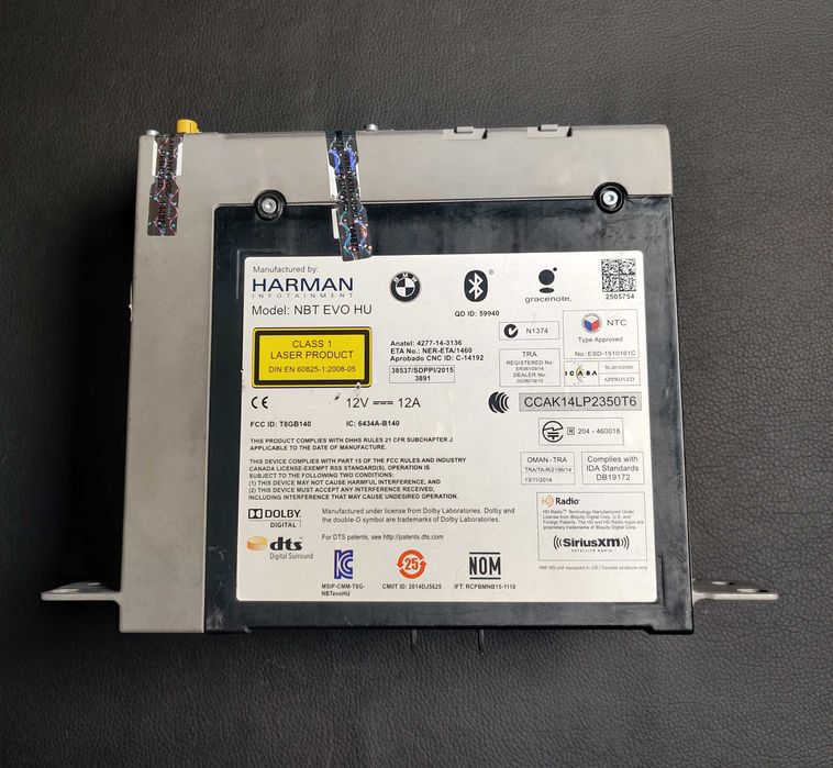 Navigatie BMW NBT EVO ID6 B210 HW 3.1 ,GPS,APIX 2,DAB - 4GB - G Series