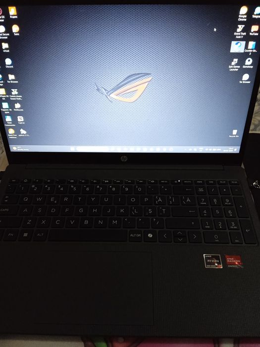 HP 16/1tb RYZEN 7 windows 11 DDR 4 15.6 duyum 3200MT/s
