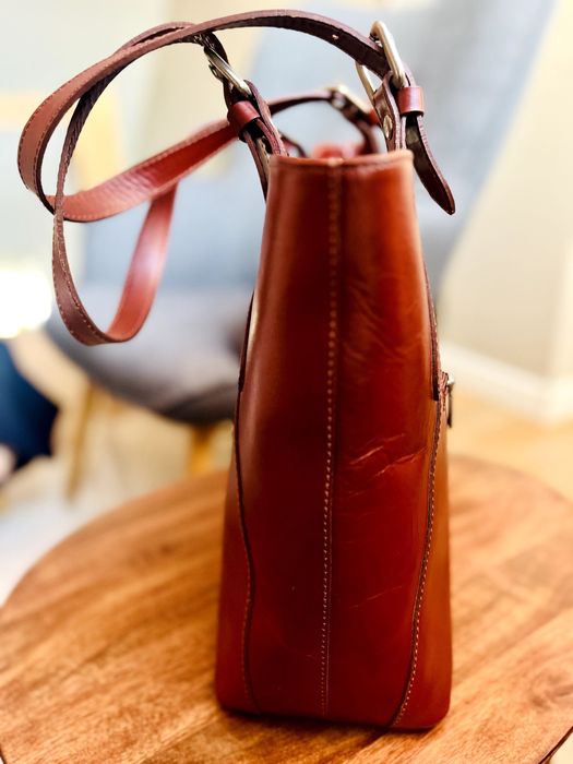 Нова кожена чанта Vera (Италия) / Brand new leather bag Vera (Italy)