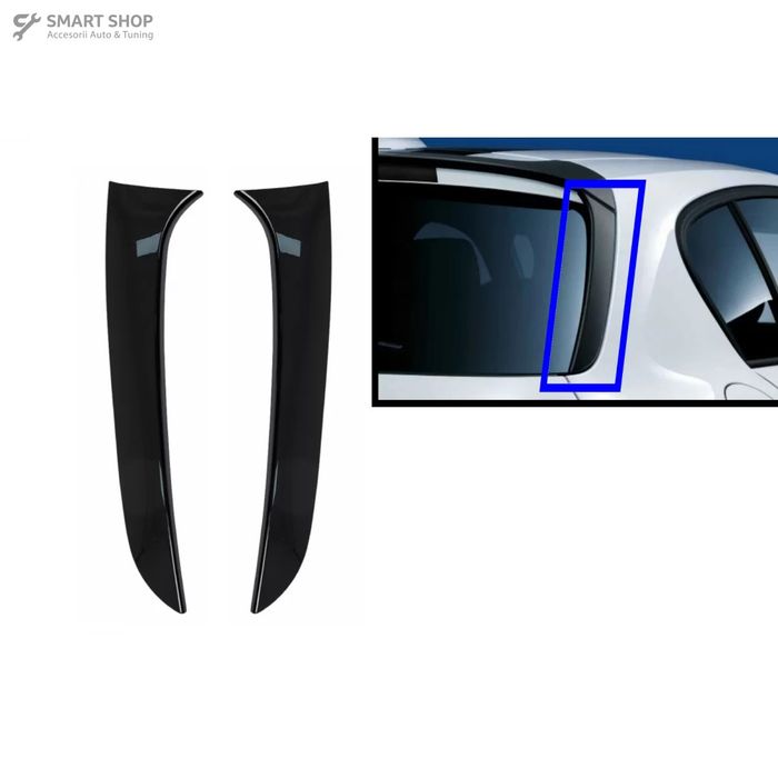 Eleron Luneta Prelungiri Laterale BMW Seria 1 F20 F21 (2011-2019) Negr