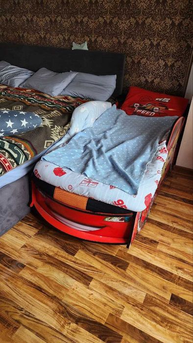 детская кровать молния маквин