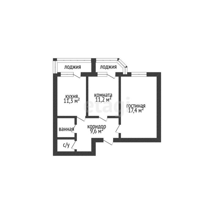 2 кв. в районе НурСити 3этаж за 15млн