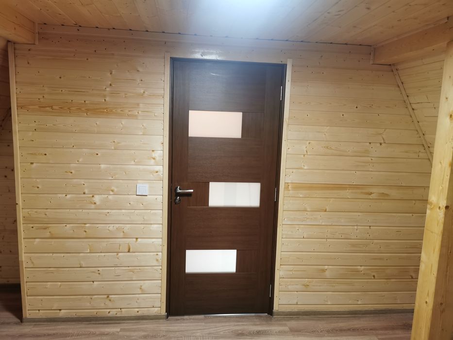 Constructii case lemn A frame sau structura usoara