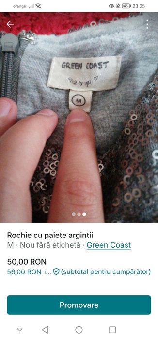 Rochie copii cu paiete argintii