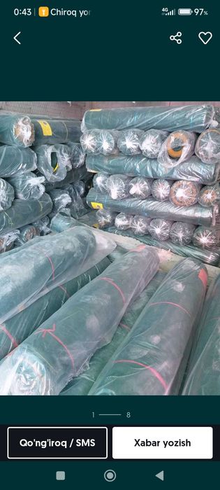 Soya setka optom 3000somdan boshlanadi kvdrati