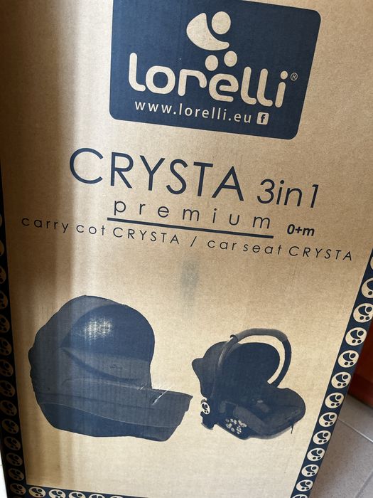 Бебешка количка lorelli crysta 3 in 1