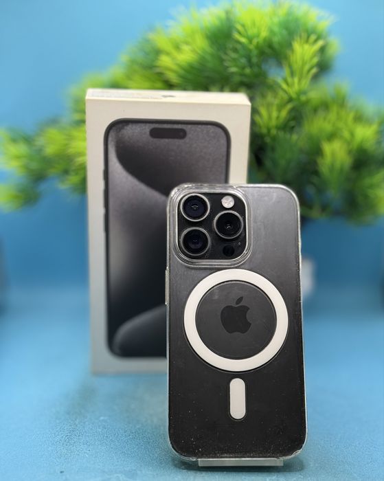 Apple iPhone 15 Pro, 256GB, 5G, Black Titanium