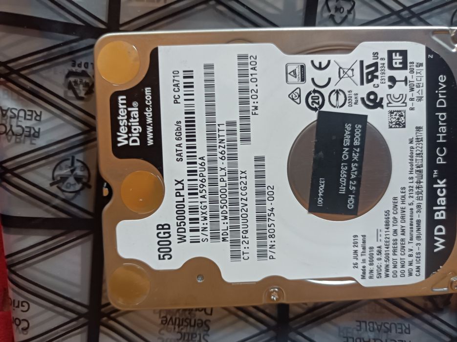 Hdd WD Black 500GB