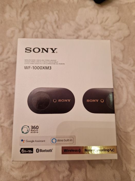 SONY WF-1000 слушалки