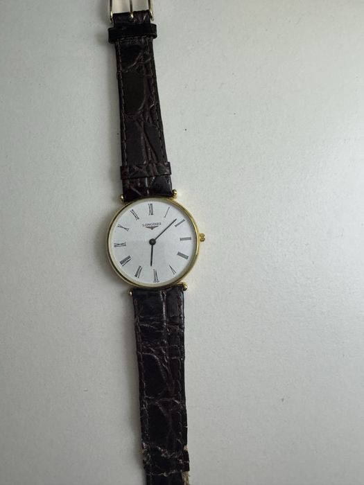 Ceas Longines Vintage De Aur 99535, Cuir Veritable