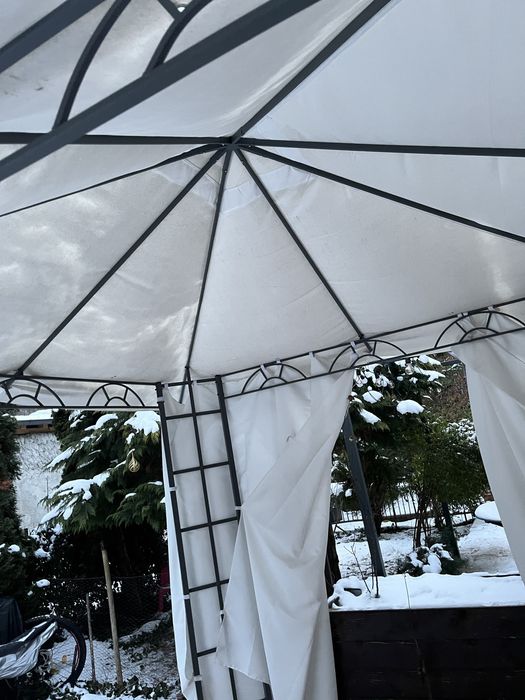 Pavilion cort exterior gradina 3*3