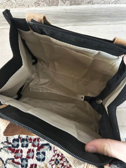 Средний шоппер черный