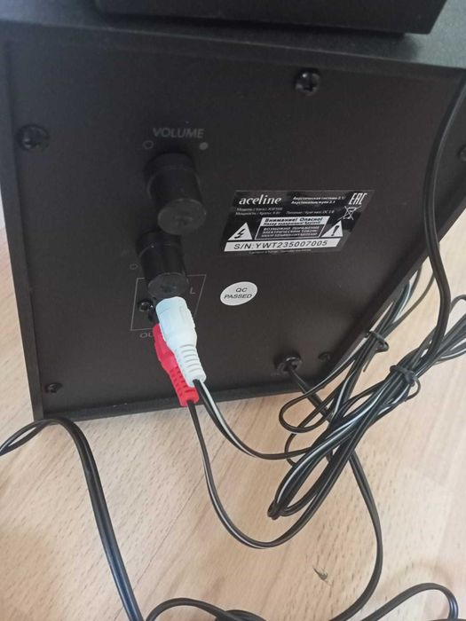 Колонки, акустическая система Aceline 2.1 новые