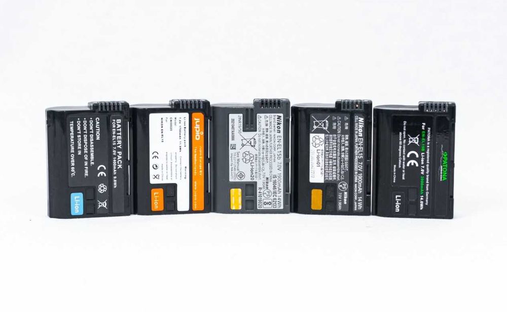 Acumulator Nikon EN-EL15 original sau aftermarket