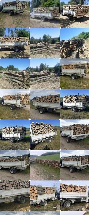 Lemne de foc la 350 lei metru esență tare cu transport gratuit