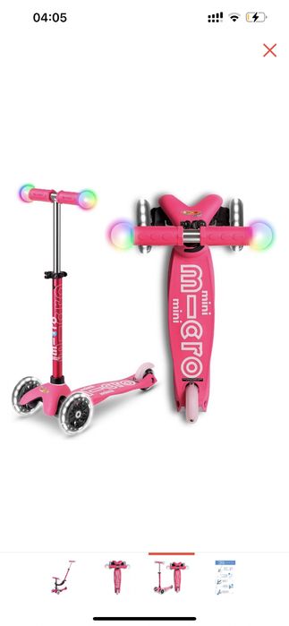 Самокат Micro Mini Original 10 000тг