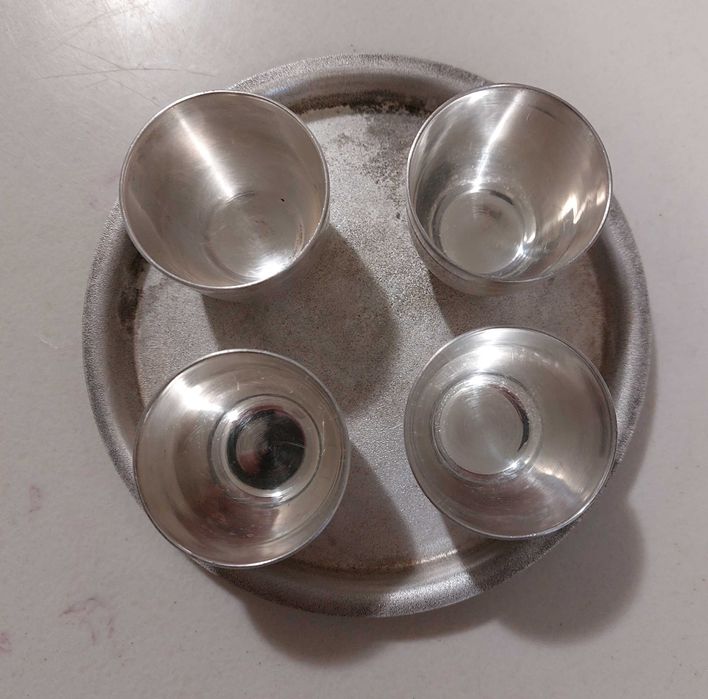 Стопки мельхиоровые. Рюмки мельхиор