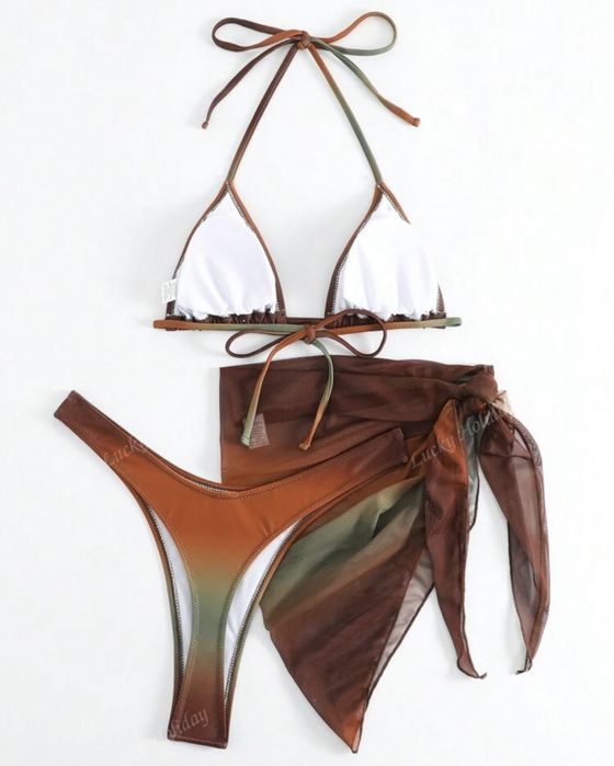 Costum de baie 3 piese