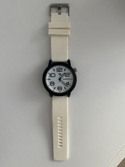 Ceas nou Diadora curea alba silicon