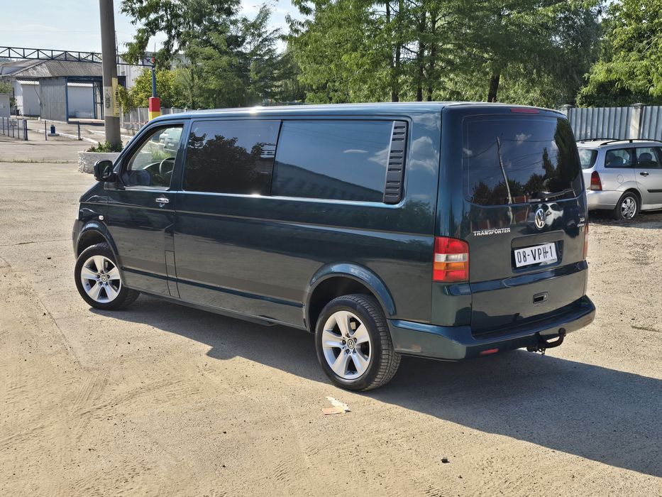 Vw transporter t5  4motion.  Dublu-cabina  Lung.   4x4