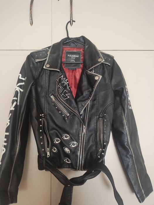 Дамско кожено яке