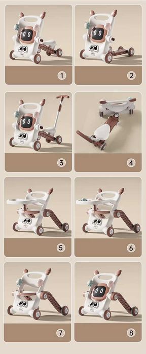 Детский Cтульчик и Самокат (Многофункциональный)