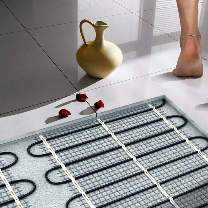 Электрический теплий пол под кафел